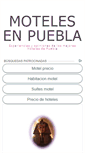 Mobile Screenshot of motelespuebla.com